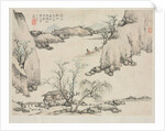 Landscape Album in Various Styles: Boating in Spring Water, 1684 by Zha Shibiao