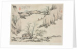 Landscape Album in Various Styles: Boating in Spring Water, 1684 by Zha Shibiao