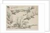 Landscape Album in Various Styles: Boating in Spring Water, 1684 by Zha Shibiao