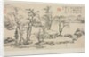 Landscape Album in Various Styles: Landscape after Ni Zan, 1684 by Zha Shibiao