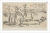Landscape Album in Various Styles: Landscape after Ni Zan, 1684 by Zha Shibiao
