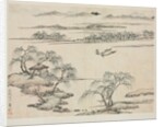 Landscape Album in Various Styles: The Stream of Wuling, 1684 by Zha Shibiao