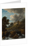 Landscape with a Church by a Torrent, c. 1670 by Jacob van Ruisdael