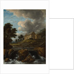 Landscape with a Church by a Torrent, c. 1670 by Jacob van Ruisdael