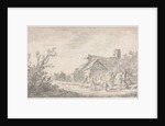 Landscape with a Cottage and Figures, 1653 by Jan van Goyen