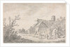 Landscape with a Cottage and Figures, 1653 by Jan van Goyen