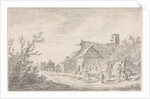 Landscape with a Cottage and Figures, 1653 by Jan van Goyen