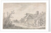 Landscape with a Cottage and Figures, 1653 by Jan van Goyen