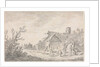 Landscape with a Cottage and Figures, 1653 by Jan van Goyen