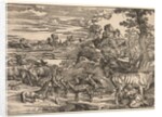 Landscape with a Milkmaid, c. 1525 by Niccolo Boldrini