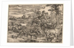 Landscape with a Milkmaid, c. 1525 by Niccolo Boldrini