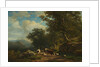 Landscape with a Peasant and His Flock, c. 1850 - 1859 by Alexander Joseph Daiwaille; Eugène Joseph Verboeckhoven