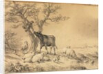 Landscape with Animals and Boy in Tree, 1866 by Eugène Joseph Verboeckhoven