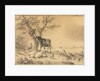 Landscape with Animals and Boy in Tree, 1866 by Eugène Joseph Verboeckhoven