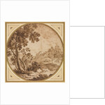 Landscape with Buildings and Figures, second half 1600s by Onorio Marinari