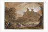 Landscape with Castle and Shepherds, 1814 by Achille Etna Michallon
