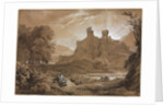 Landscape with Castle and Shepherds, 1814 by Achille Etna Michallon
