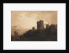 Landscape with Castle Ruin by Richard Parkes Bonington