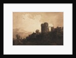Landscape with Castle Ruin by Richard Parkes Bonington