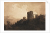 Landscape with Castle Ruin by Richard Parkes Bonington