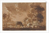 Landscape with Cattle, second or last third 1800s by Jules Dupré