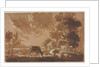 Landscape with Cattle, second or last third 1800s by Jules Dupré