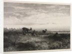 Landscape with Deer, c. 1840 by Karl Bodmer