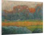 Landscape with Figure and Houses, c. 1891 by Claude-Emile Schuffenecker