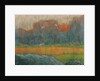 Landscape with Figure and Houses, c. 1891 by Claude-Emile Schuffenecker