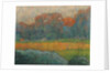 Landscape with Figure and Houses, c. 1891 by Claude-Emile Schuffenecker