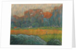 Landscape with Figure and Houses, c. 1891 by Claude-Emile Schuffenecker