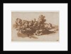 Landscape with Fortification Between Marino and Frascati, c. 1650 by Jacob van der Ulft; Gaspard Dughet; Nicolas Poussin (possibly)