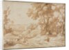 Landscape with Horsemen, 1600s by Unknown
