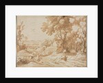 Landscape with Horsemen, 1600s by Unknown