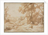 Landscape with Horsemen, 1600s by Unknown