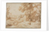 Landscape with Horsemen, 1600s by Unknown
