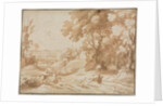 Landscape with Horsemen, 1600s by Unknown