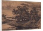 Landscape with Large Trees, late 1860s/early 1870s by Gustave Courbet