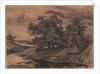 Landscape with Large Trees, late 1860s/early 1870s by Gustave Courbet