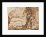 Landscape with Sheep and Two Shepherds by Thomas Barker