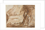 Landscape with Sheep and Two Shepherds by Thomas Barker