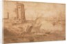 Landscape with Tower at Seashore, 1600-1614 by Filippo Napoletano