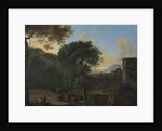Landscape with Travelers, 1630s by Herman van Swanevelt