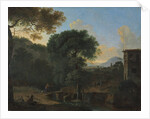Landscape with Travelers, 1630s by Herman van Swanevelt