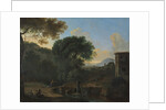 Landscape with Travelers, 1630s by Herman van Swanevelt