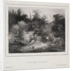Landscapes: The Entrance of a Forest, 1829 by Paul Hüet