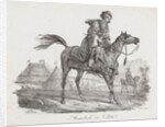Large Suite of Horses: Mounted Mamelucke, c. 1818 by Carle Vernet