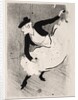 Le Café-concert: Edmée Lescot, 1893 by Henri de Toulouse-Lautrec