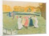 Le Colin-Maillard, 1897 by Alexandre Lunois