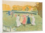 Le Colin-Maillard, 1897 by Alexandre Lunois
